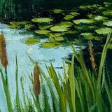 Red-Winged Blackbird Guards the Pond