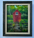 Little Red Garden Shed