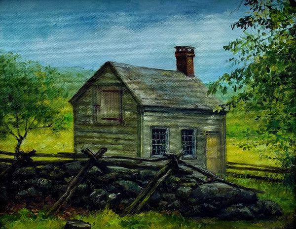 Split Rail Fence over the Stone Walls