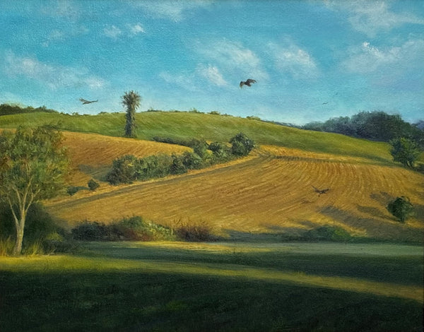 The Hunt, Flying Over Garfield Road Fields