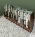 Reflecting Forest Console Table