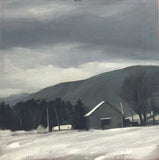 Dutch Barn in Winter