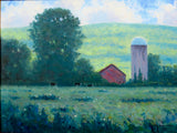 Backlit Summer Hills