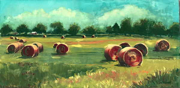 Choreographed Hay Bales