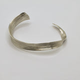 Sterling Silver Blade of Grass Cuff