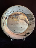 Large Platter-Black, Blue, Rutile