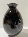 Porcelain Vase-Temoku, Rutile