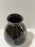 Porcelain Vase-Temoku, Rutile
