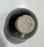 Porcelain Vase-Black, Rutile