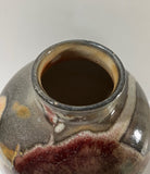 Porcelain Vase-Shino, Red